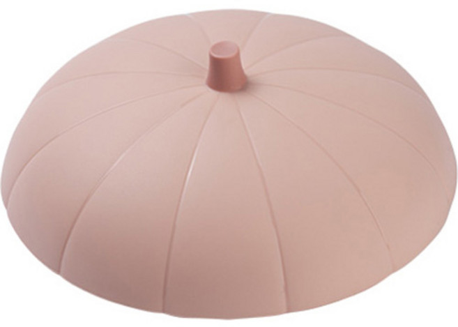 마미스테이블 실리콘 호박뚜껑 20cm, 피치, 1개