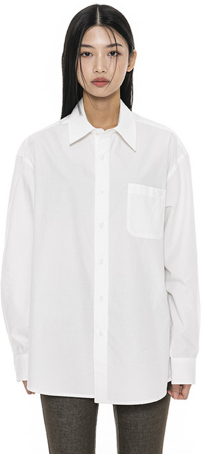 MILLIONCOR 刺繡素色襯衫 5259