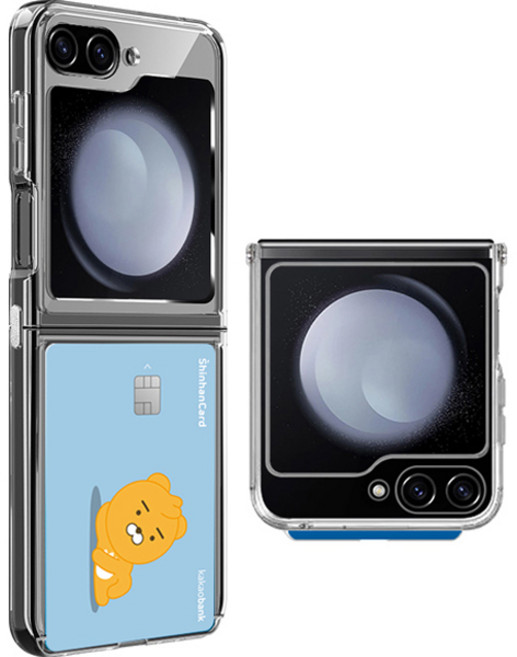 워너프 투명 카드 수납 젤리 휴대폰 케이스