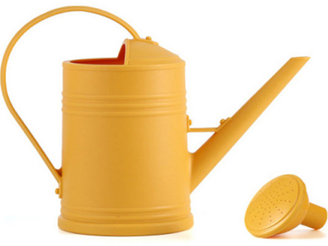 에버하우스 홈가드닝 물조리개 2L, 1개, 옐로
