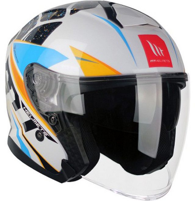 엠티헬멧 선더 3 하프페이스 젯트 오토바이 헬멧