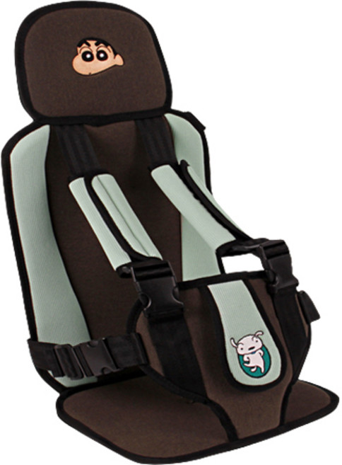 카이프 짱구 휴대용 보조 일체형 주니어 카시트, 민트