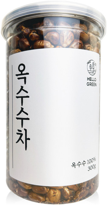 헬로우그린 볶은 옥수수차, 300g, 1개