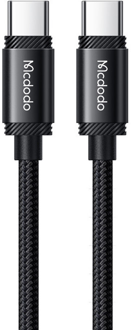 맥도도 C타입-C타입 엔진 240W PD 고속충전 케이블 CA-3681, 블랙, 1개, 2m