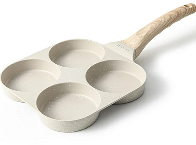 카로트 인덕션 4구 에그팬, 18.5cm, 1개