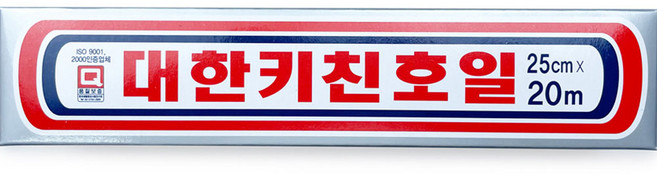 대한웰빙은박접시 키친호일, 20m, 1개