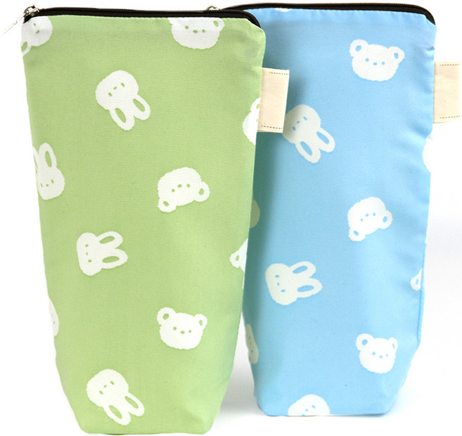 세맘스 버니베어 물통파우치 2종 세트, 그린, 블루