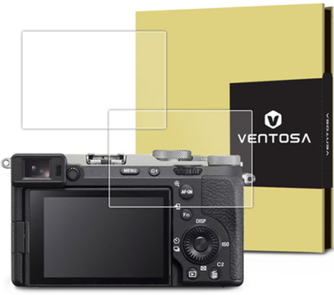 벤토사 소니 카메라 강화유리 액정보호필름 2p 세트, A7C2, 1세트