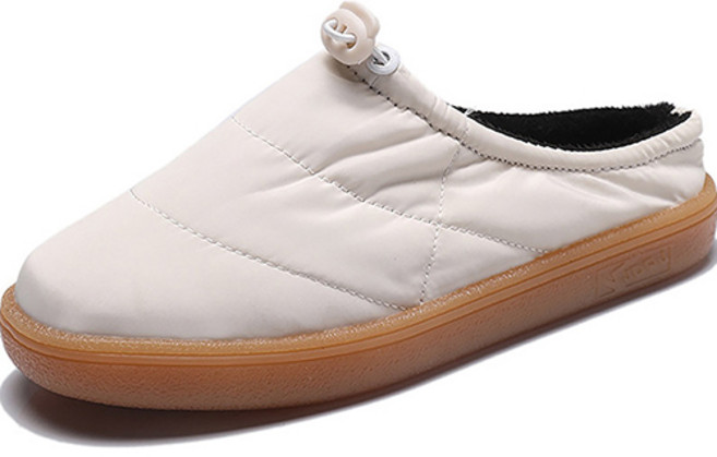 슈즈앤 여성용 기모안감 패딩 슬리퍼 SN689