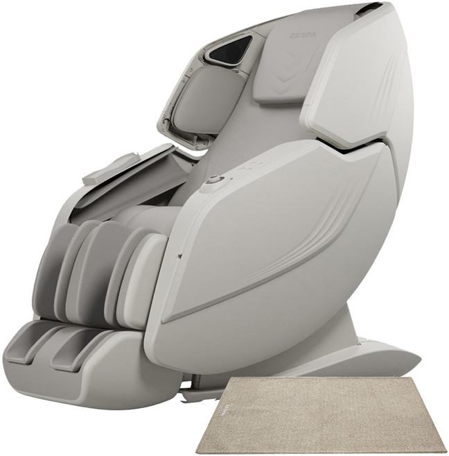 제스파 지오테르 안마의자+ 전용 러그, ZPC3197(안마의자), ZP540(러그), 라이트그레이(안마의자),브라운(랜덤발송/러그)