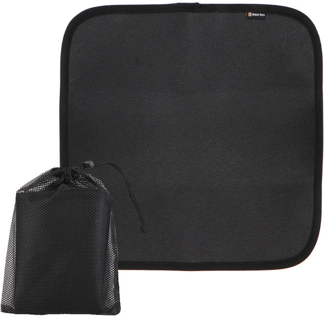 브리즈문 세이프 캠핑 매트 S + 보관 파우치 세트, 블랙, 1개