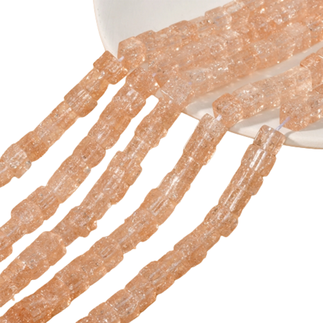 알로데 컬러 글리터 아이스 스트랩 DIY 비즈 7mm 58p, TYPE 04, 1개