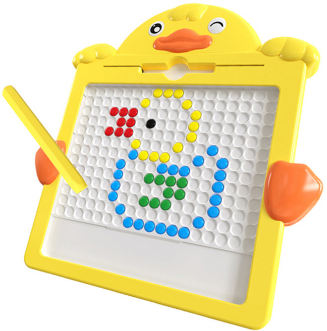 조이키즈 자석 드로잉보드판 에듀초코볼 옮기기 오리칠판 디럭스, 혼합색상, 1개