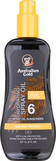 오스트레일리안골드 SPF6 스프레이 태닝오일, 237ml, 1개 - 쿠팡