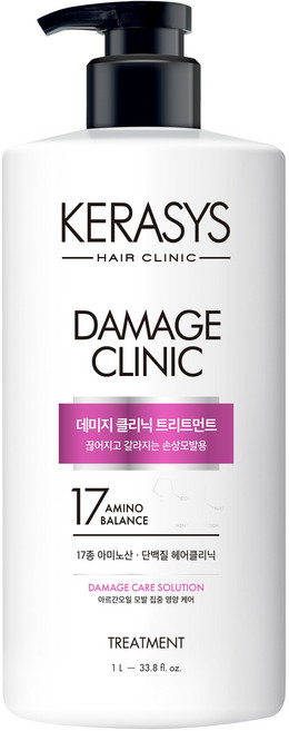 케라시스 데미지 클리닉 단백질 트리트먼트, 1L, 1개