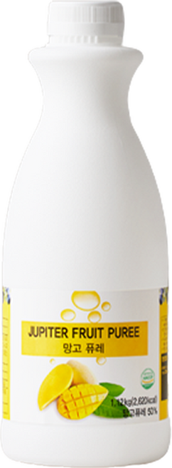 주피터 망고 퓨레, 1.12kg, 1개