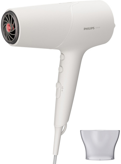필립스 5000 시리즈 써모 쉴드 헤어드라이기 BHD501/09 2200W, 아이보리