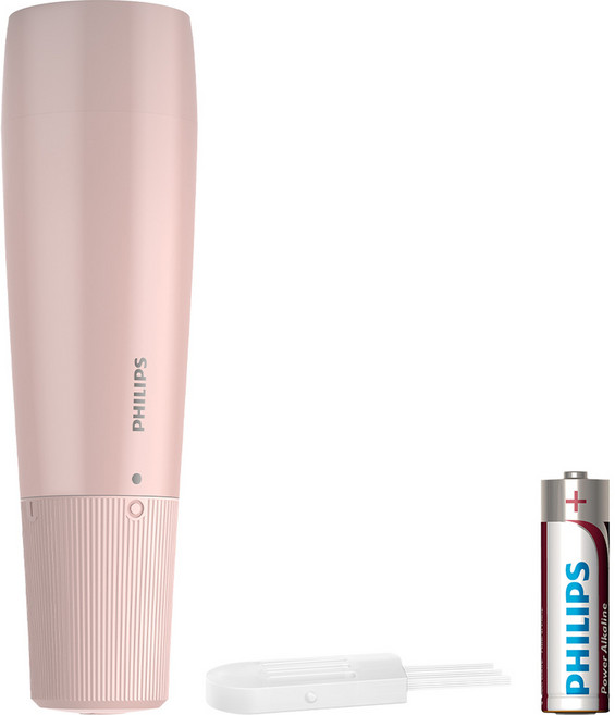 필립스 솜털 트리머 핑크, BRR454/00, 제모면도기