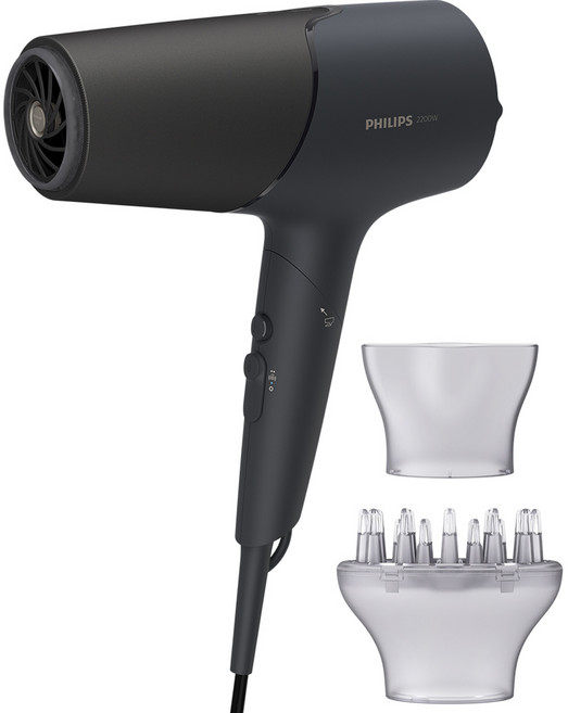 PHILIPS 飛利浦 5000系列 Thermo Shield 智能溫控吹風機 BHD538/19 2200W, 黑色