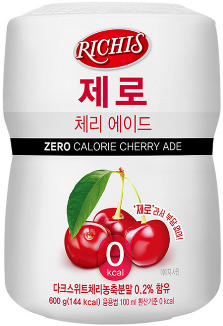 리치스 제로 체리 에이드 분말, 600g, 1개