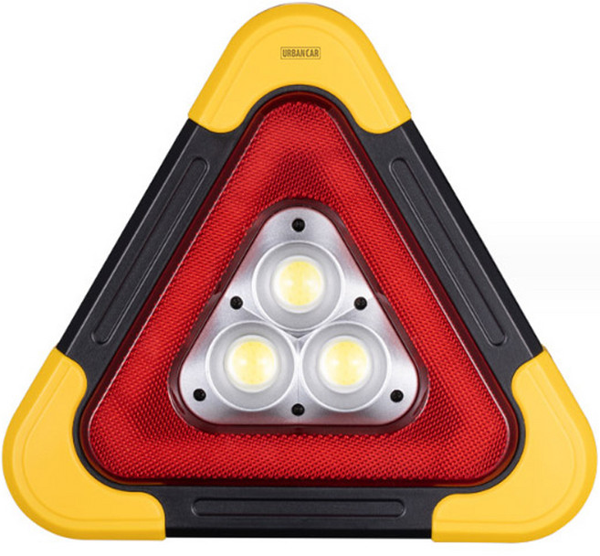 어반카 차량용 트라이 LED 라이트 안전삼각대 대형, 1개