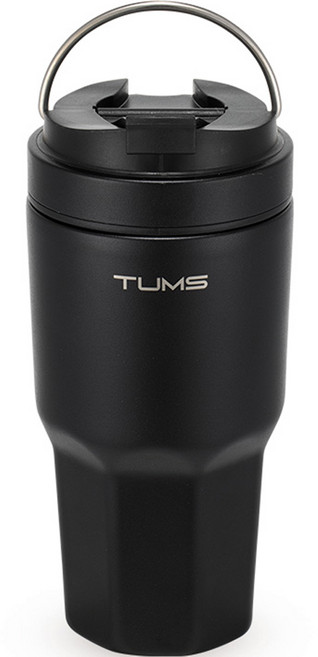 텀스 익스트림 핸들 텀블러, 리얼블랙, 900ml, 1개