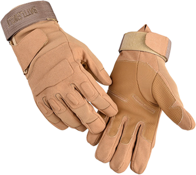 후고 아웃도어 캠핑 등산 피트니스 전술 장갑 양손세트, 베이지, 1개