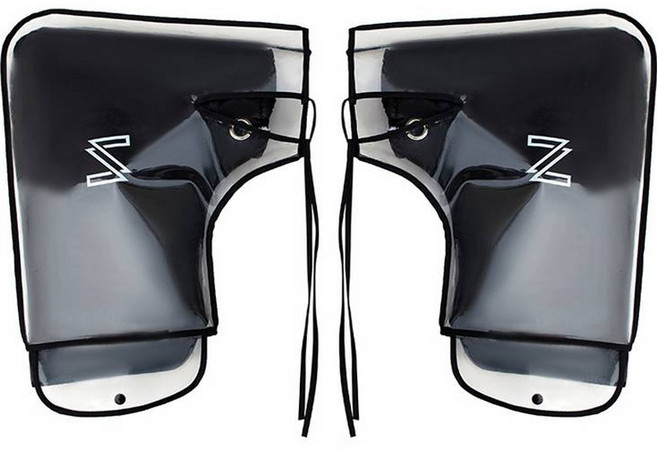 앤티스 레인커버 오토바이 보온토시 세트, 혼합색상