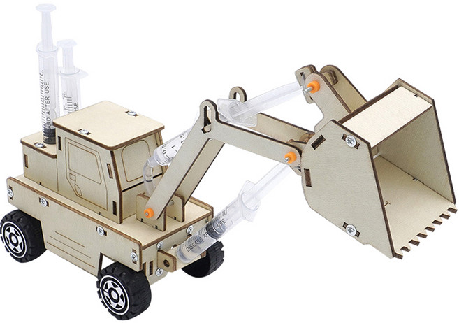 티처스 STEAM 유압 파워 불도저 만들기 R-51, 1세트