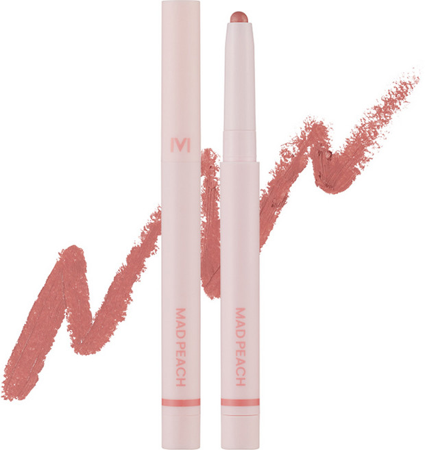 매드피치 오버핏 립펜슬 9.6g, 03 누드핑크, 1개