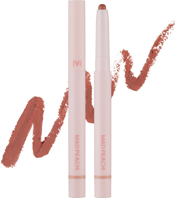 매드피치 오버핏 립펜슬 9.6g, 01 누드브릭, 1개