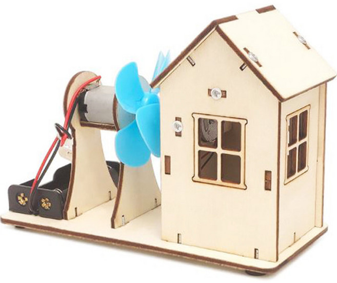 티처스 STEAM 에너지전달 풍력발전 하우스 D-50B, 1개