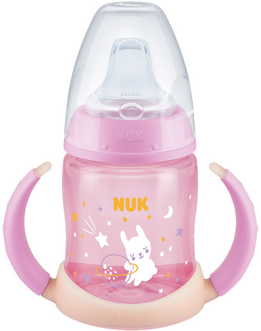 누크 퍼스트초이스 러너 야광 스파우트컵, 150ml, 1개, 핑크