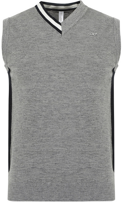 페라어스 남성용 반전배색 니트 골프 조끼 CVF34R8015