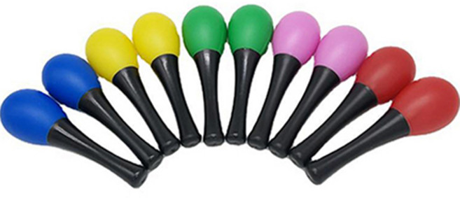 코네임 음악 교구 마라카스 3W116 10p, 1개