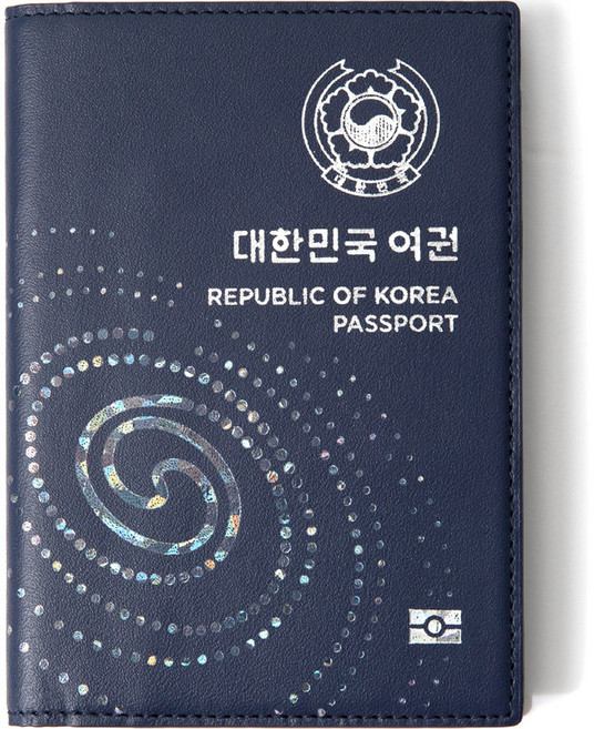 블랑플뢰르 소가죽 안티스키밍 홀로그램 신형 여권 케이스