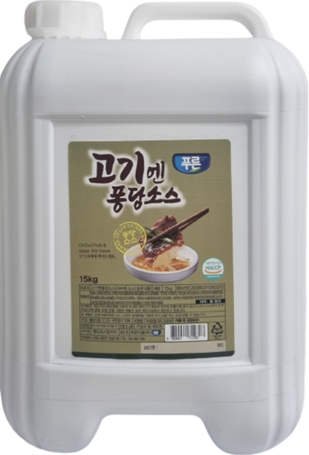 푸른식품 고기엔 퐁당소스, 15kg, 1개
