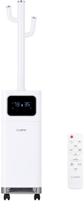 쿠오레 대용량 나무 가습기 17L, CHM-UV17WN, 화이트