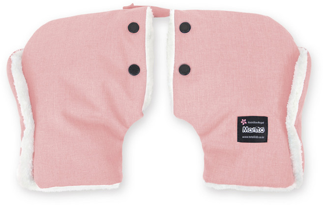 마니또 아동용 안전 멜란지 핸드머프, 인디핑크, 1개