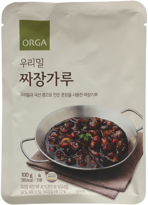 올가홀푸드 우리밀 짜장가루, 100g, 1개