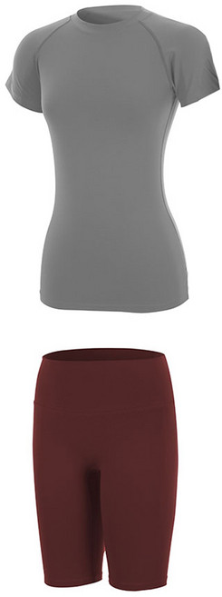 스피카 여성용 이지와이 하프팬츠 + 반팔 티셔츠 세트 SPA534