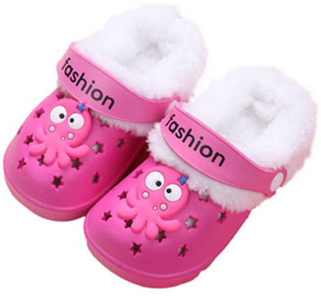 루루슈 유아용 바다친구들 털방한화 BW113