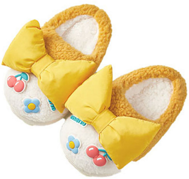 루루슈 여아용 빅리본 캔디 슬리퍼 BW106