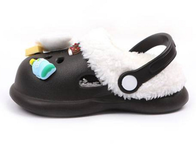 루루슈 아동용 코튼 강아지 파츠 털슬리퍼 BW165
