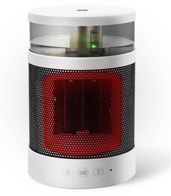 가습겸용 탁상용 히터 모이스처 온습기, YT-A01, 화이트