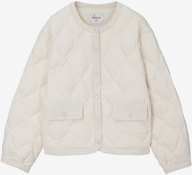 마인드브릿지 여성용 퀼팅라운드넥 다운점퍼 MXDJ7201