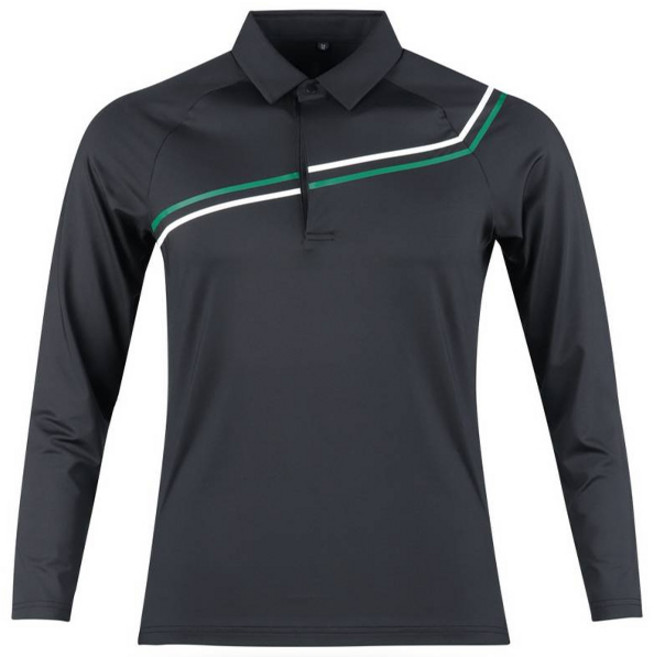 럭스골프 루센 남성용 퍼포먼스 라인 긴팔 골프셔츠 BLU3A407