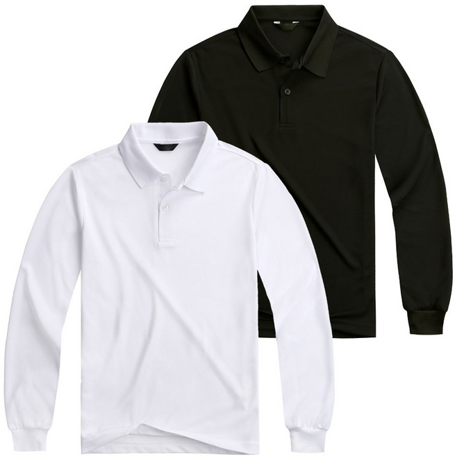 어반티 남녀공용 쿨론 냉감 통기성 카라 긴팔티 2p 세트