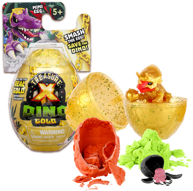 트레져엑스 다이노 미니 에그 S4 랜덤발송, 1개