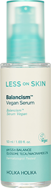 [비건뷰티] 홀리카홀리카 레스온스킨 밸런시즘 비건 약산성 시카세럼, 50ml, 1개